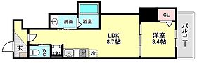 Mv.imp大阪西加賀屋 208 ｜ 大阪府大阪市住之江区西加賀屋2丁目3-20（賃貸アパート1LDK・2階・28.29㎡） その2