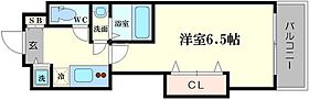 ラグゼ難波西I 508 ｜ 大阪府大阪市浪速区浪速東1丁目（賃貸マンション1K・5階・23.65㎡） その2