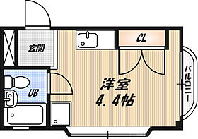 マンションエスポワール  ｜ 大阪府高槻市城南町3丁目（賃貸マンション1R・3階・9.93㎡） その2