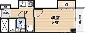 ハイツオーキタ本町  ｜ 大阪府茨木市本町（賃貸マンション1K・1階・17.00㎡） その2