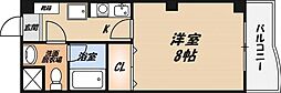 CASA・SOL 1Kの間取図画像