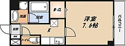 プラネット46 1Kの間取図画像