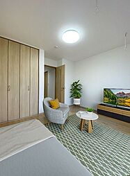 キャメル武蔵藤沢6 202 2階1Kのリビング/ダイニング