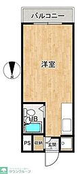 ファーストメゾン毛呂 1Kの間取図画像