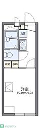 レオパレスキンモクセイ 1Kの間取図画像