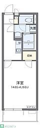 クレイノグローリア4 1Kの間取図画像