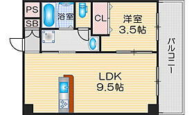 Radiant（レディアント）14th 506 ｜ 大阪府高槻市富田町５丁目（賃貸マンション1LDK・5階・28.13㎡） その2