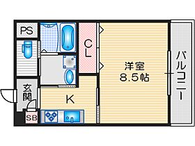 仮称　沢良宜西マンション 303 ｜ 大阪府茨木市沢良宜西１丁目（賃貸マンション1K・3階・29.50㎡） その2