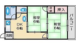 間取図画像 2DK