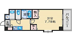 サニープレスMJ 1Kの間取図画像