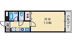 孝成ビル 1Kの間取図画像