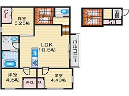 Loyal Pine East 3LDKの間取図画像