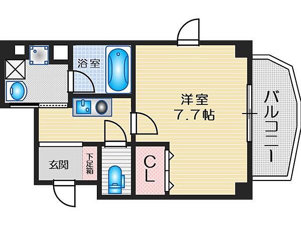 ヴェルデカーサ茨木 ｜大阪府茨木市舟木町(賃貸マンション1K・9階・27.78㎡)の写真 その2