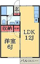 千葉県四街道市大日（賃貸アパート1LDK・1階・40.07㎡） その2