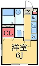 千葉県八千代市勝田台北３丁目（賃貸アパート1K・1階・20.16㎡） その2