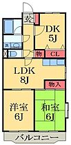 千葉県四街道市めいわ１丁目（賃貸マンション3LDK・3階・62.40㎡） その2