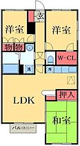 千葉県千葉市若葉区若松町（賃貸マンション3LDK・2階・65.39㎡） その2