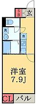 千葉県四街道市四街道１丁目（賃貸アパート1K・1階・26.37㎡） その2