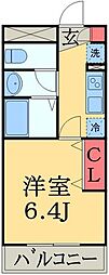 EmpereurFerK.Yu 1Kの間取図画像