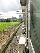 洗濯物の良く乾きそうなバルコニーです