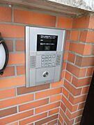オートロックゲート完備で安心ですね