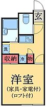 ＬＰグランシャリオ  ｜ 千葉県千葉市若葉区西都賀１丁目（賃貸アパート1K・2階・20.28㎡） その2
