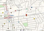 物件の地図です