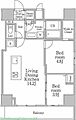 レジディア三軒茶屋38階26.4万円