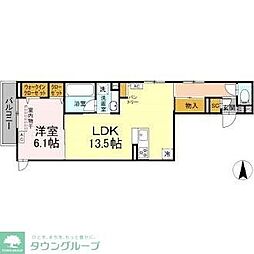 ステラルーチェ 1LDKの間取図画像