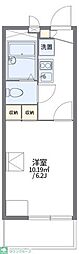 レオパレスCANDY 1Kの間取図画像