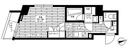 ステージグランデ用賀アジールコート 1Kの間取図画像