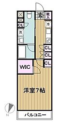ステージグランデ世田谷上野毛アジールコート 1Kの間取図画像