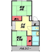 新池谷ハイツ  ｜ 大阪府門真市幸福町（賃貸マンション2K・2階・40.05㎡） その2