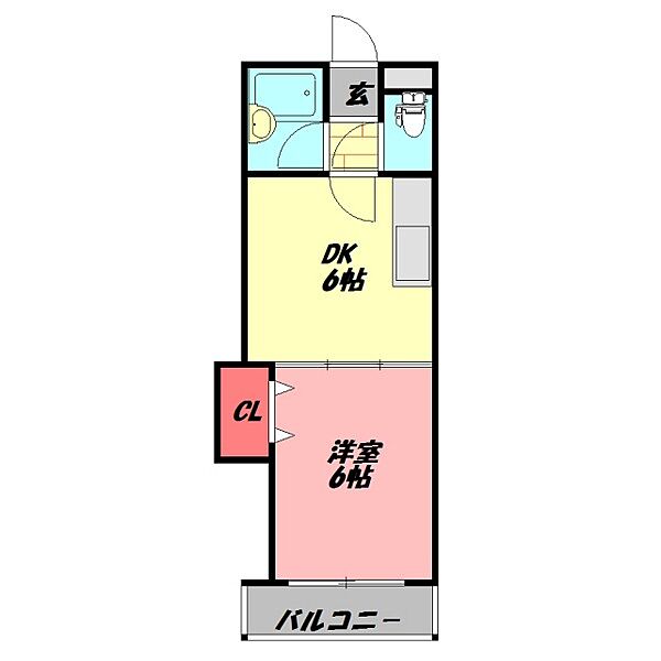 アビタシオンエース ｜大阪府大阪市旭区清水３丁目(賃貸マンション1DK・4階・25.50㎡)の写真 その2