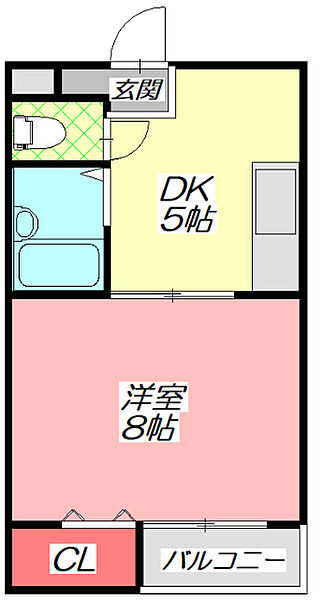 マンションサンベル ｜大阪府門真市石原町(賃貸マンション1DK・3階・27.00㎡)の写真 その2