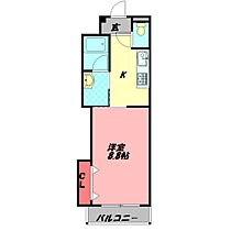 ガーデンピオニー  ｜ 大阪府門真市新橋町（賃貸マンション1K・1階・31.96㎡） その2