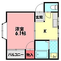 ヴァンベール二番館  ｜ 大阪府門真市垣内町（賃貸マンション1K・3階・23.00㎡） その2