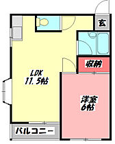 メゾンＭ＆Ｍ  ｜ 大阪府守口市寺方元町１丁目（賃貸マンション1LDK・2階・29.38㎡） その2