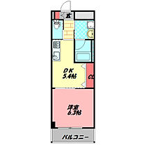 サンフレンドソラーナ  ｜ 大阪府門真市栄町（賃貸マンション1DK・8階・30.77㎡） その2