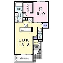 サウススペース21 102 ｜ 大阪府守口市寺方錦通２丁目11-20（賃貸アパート1LDK・1階・47.31㎡） その2