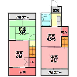 トゥリオーニ守口A棟 4Kの間取図画像