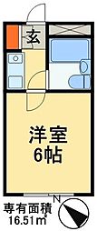 間取図画像 1K