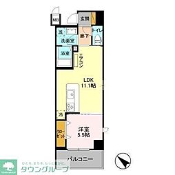 SOULAGEMENT 1LDKの間取図画像