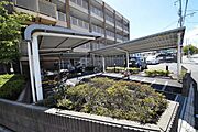 屋根付駐輪場