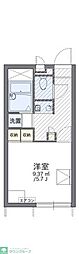 レオパレスカノイヅカ 1Kの間取図画像