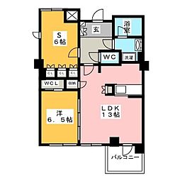 間取図画像 1SLDK