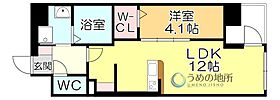 エクストラパレス 1202 ｜ 福岡県久留米市日吉町（賃貸マンション1LDK・12階・39.50㎡） その2