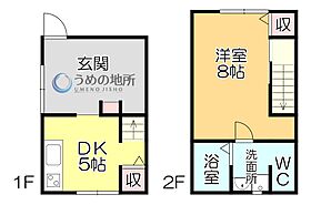 ヴォールデア田主丸 A3 ｜ 福岡県久留米市田主丸町田主丸（賃貸アパート1LDK・1階・43.06㎡） その2