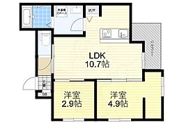 レガリスト西宮 2階