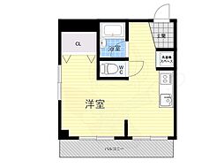ネクステージ塚口本町 1Kの間取図画像